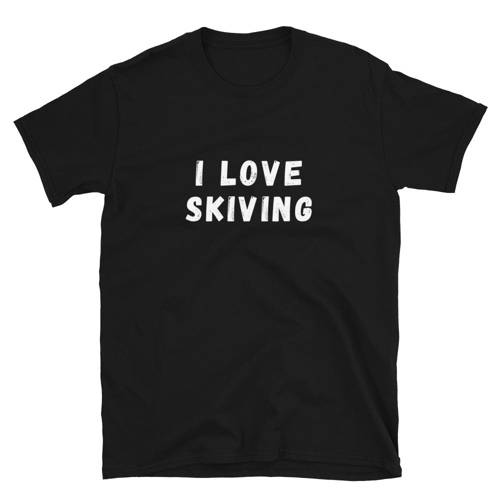 I Love Skiving | Short-Sleeve Unisex T-Shirt