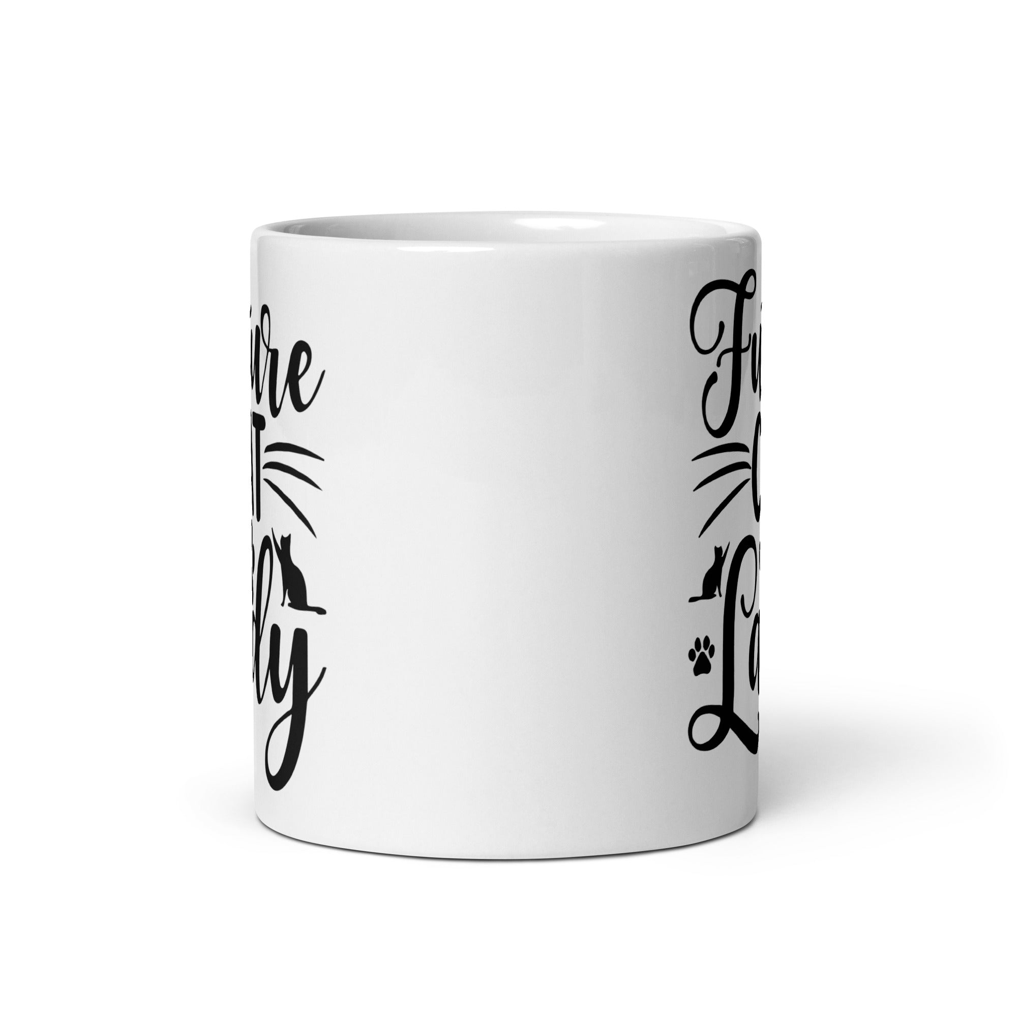 Future Cat Lady - White Glossy Mug