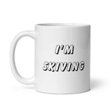 I'm Skiving - White Glossy Mug