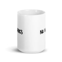 No Worries - White Glossy Mug